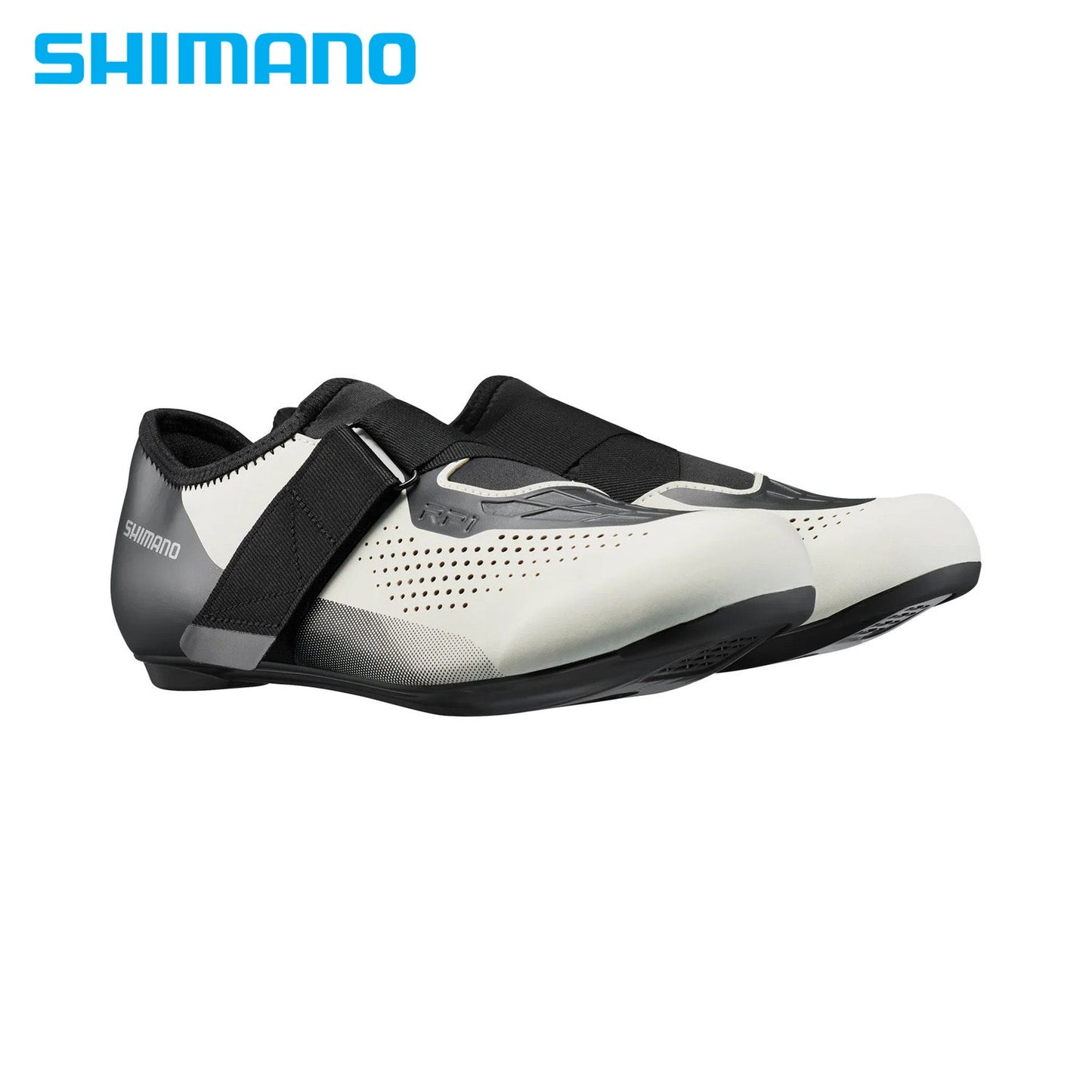 Shimano RP1 Road / Off-Road Cycling Shoes SPD-SL / SPD (SH-RP102) - White Blanc