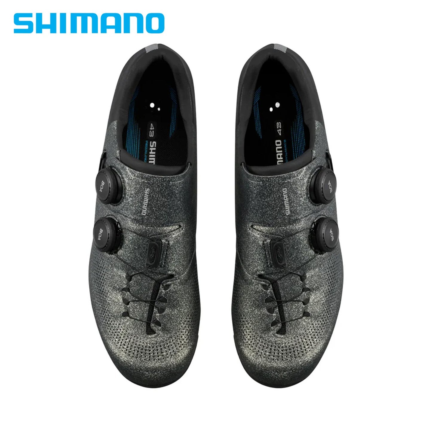 Shimano SH-RC703 Road Race-Ready Perormance Bike Shoes - Gray Splatter Ltd. Ed.