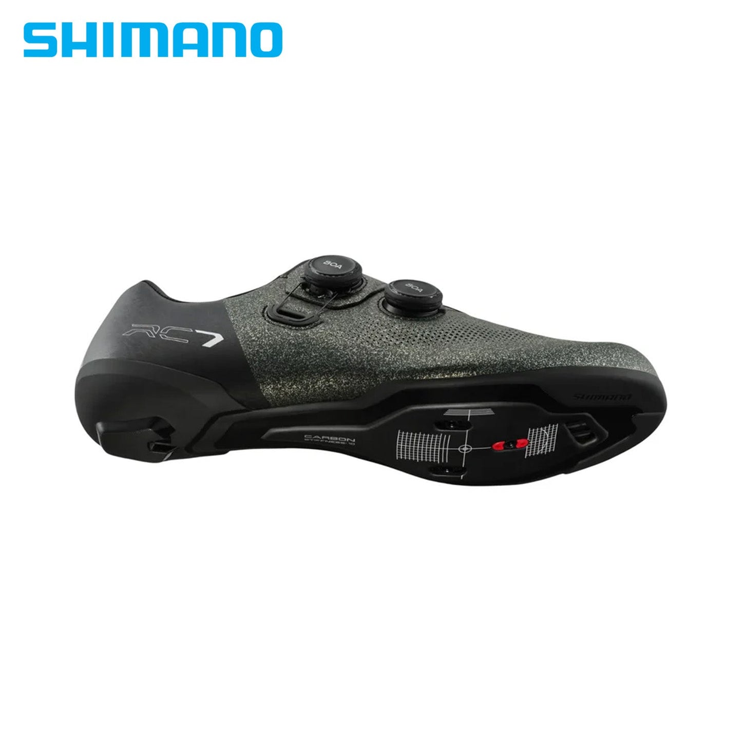 Shimano SH-RC703 Road Race-Ready Perormance Bike Shoes - Gray Splatter Ltd. Ed.