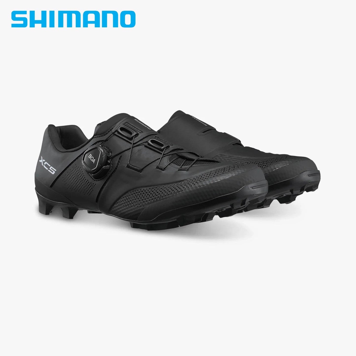 Shimano XC5 SH-XC503 Off-Road/Cross Country Bike Shoes, Cleats - Black