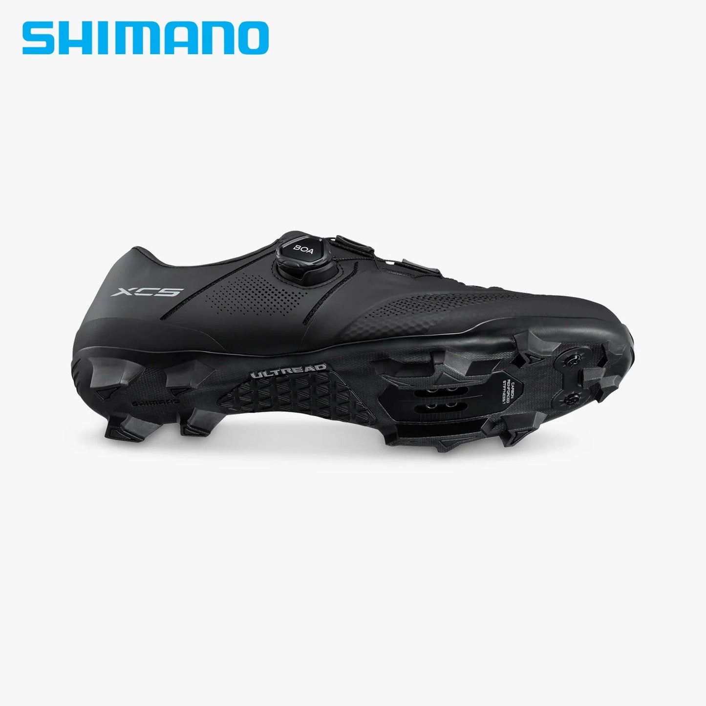 Shimano XC5 SH-XC503 Off-Road/Cross Country Bike Shoes, Cleats - Black
