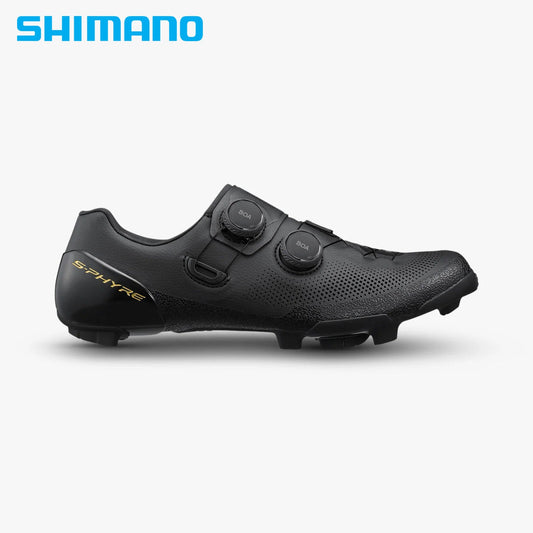 Shimano S-PHYRE SH-RX910 Wide Gravel Bike Shoes - Black