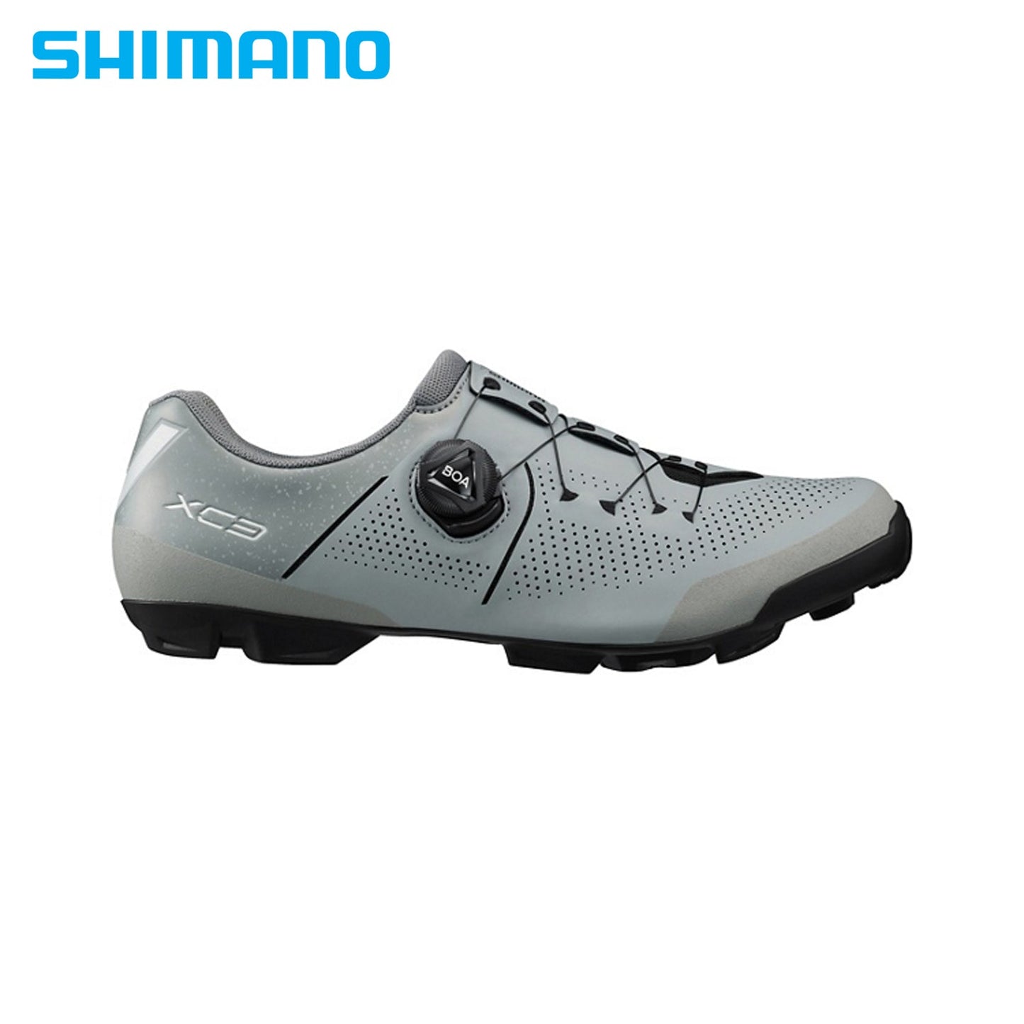 Shimano XC3 Off-Road / MTB XC Bike Shoes SPD (SH-XC302) - Ice Gray