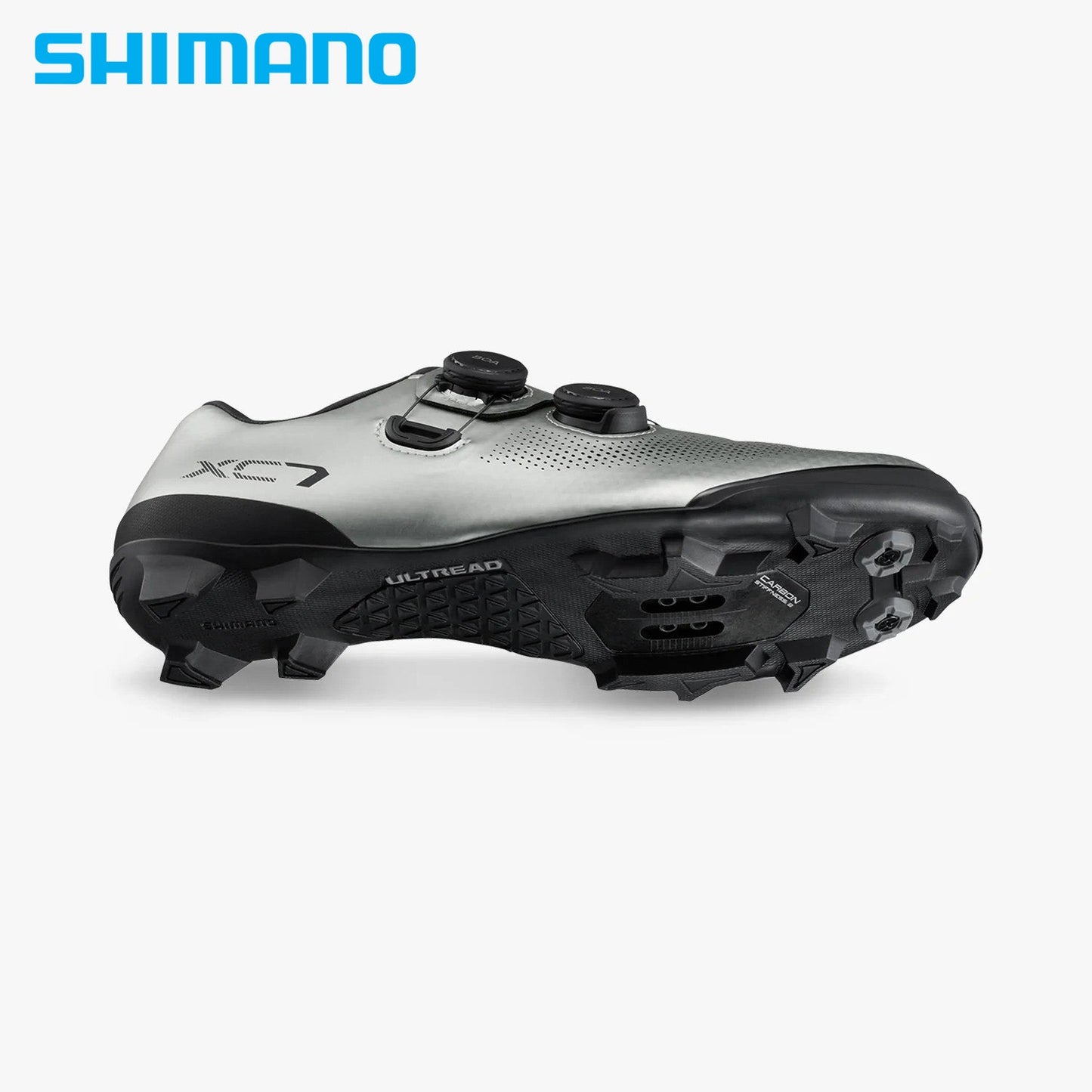 Shimano XC7 Ultread Off-Road / Cross Country XC Bike Shoes SPD (SH-XC703) - Silver
