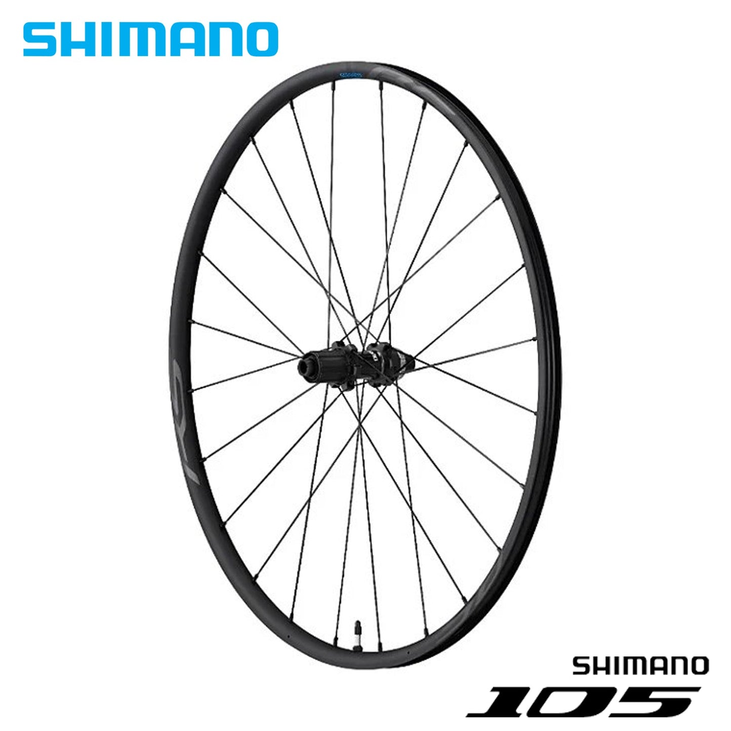 Shimano 105 WH-RS370-700C Road Tubeless Disc Wheelset Front and Rear 1980g