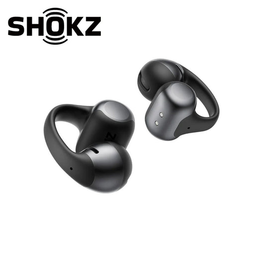 SHOKZ OpenDots ONE DirectPitch Dolby Audio Open-Ear Clip-On Headphones - Black