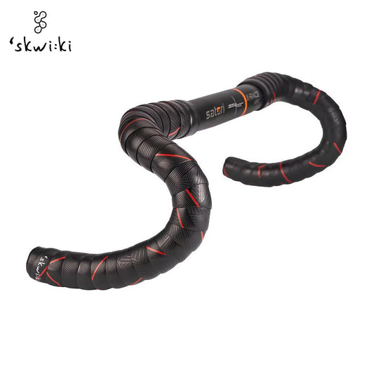 Skwiki SK-BT-07-002 Kaleido Elite Handlebar Bar Tape - Stealth Black