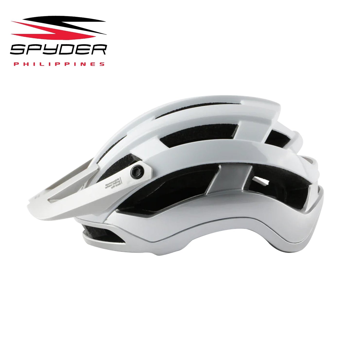 Spyder BERM MTB Bike Helmet - Arctic White