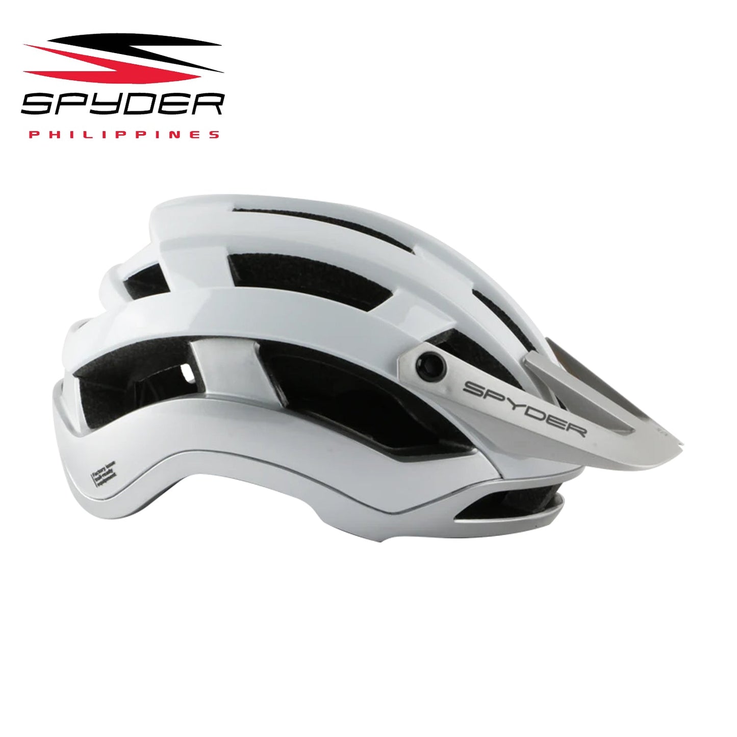 Spyder BERM MTB Bike Helmet - Arctic White