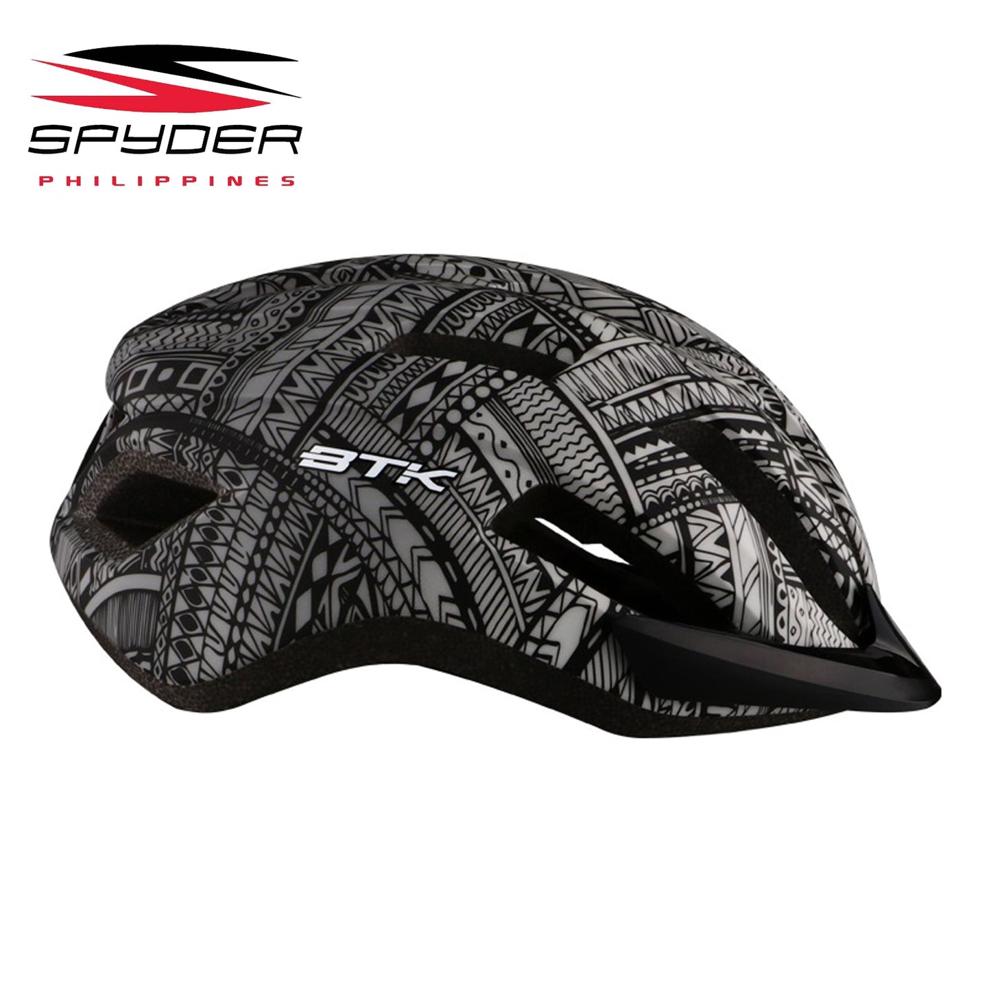 Spyder BTK Ridge G S1 MTB Bike Helmet - Black/Grey