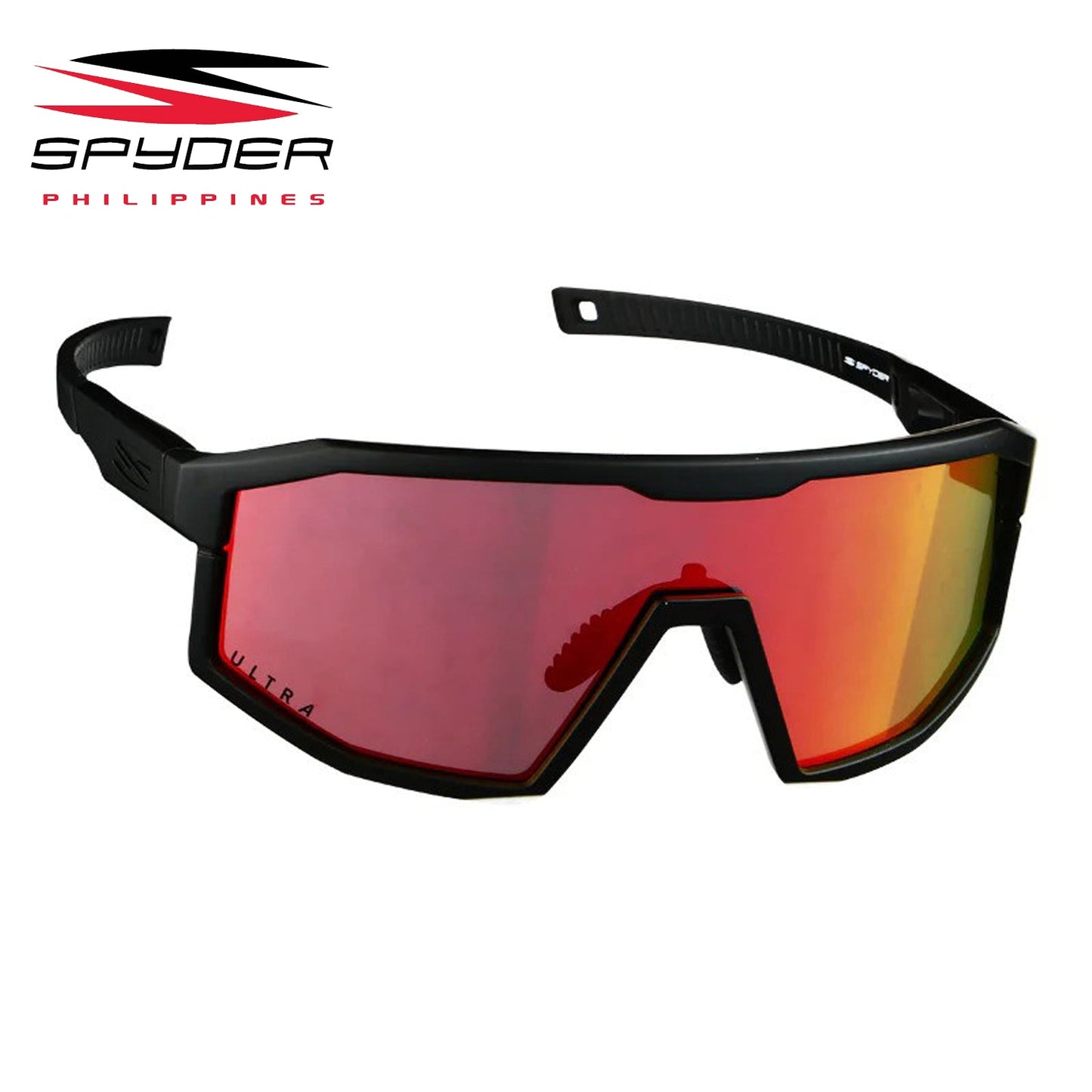 Spyder Craft (PCM) Polycarbonate Mirrored Performance Eyewear - 3S040 Matte Black