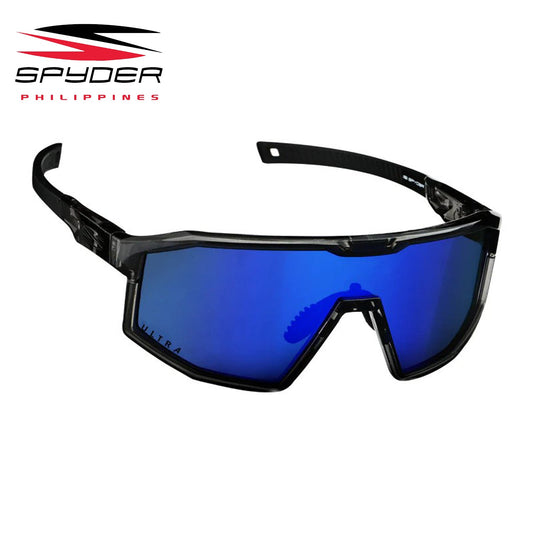 Spyder Craft (PCM) Polycarbonate Mirrored Performance Eyewear - 3S050 Shiny Crystal Grey