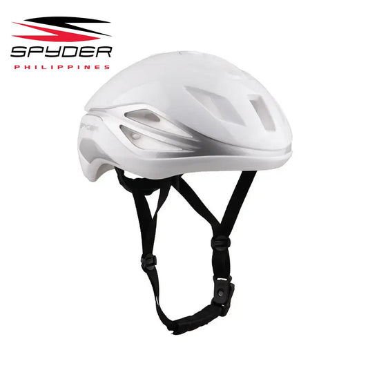Spyder VELO II Ultra Lightweight Megaflow Road Bike Helmet - White / Silver