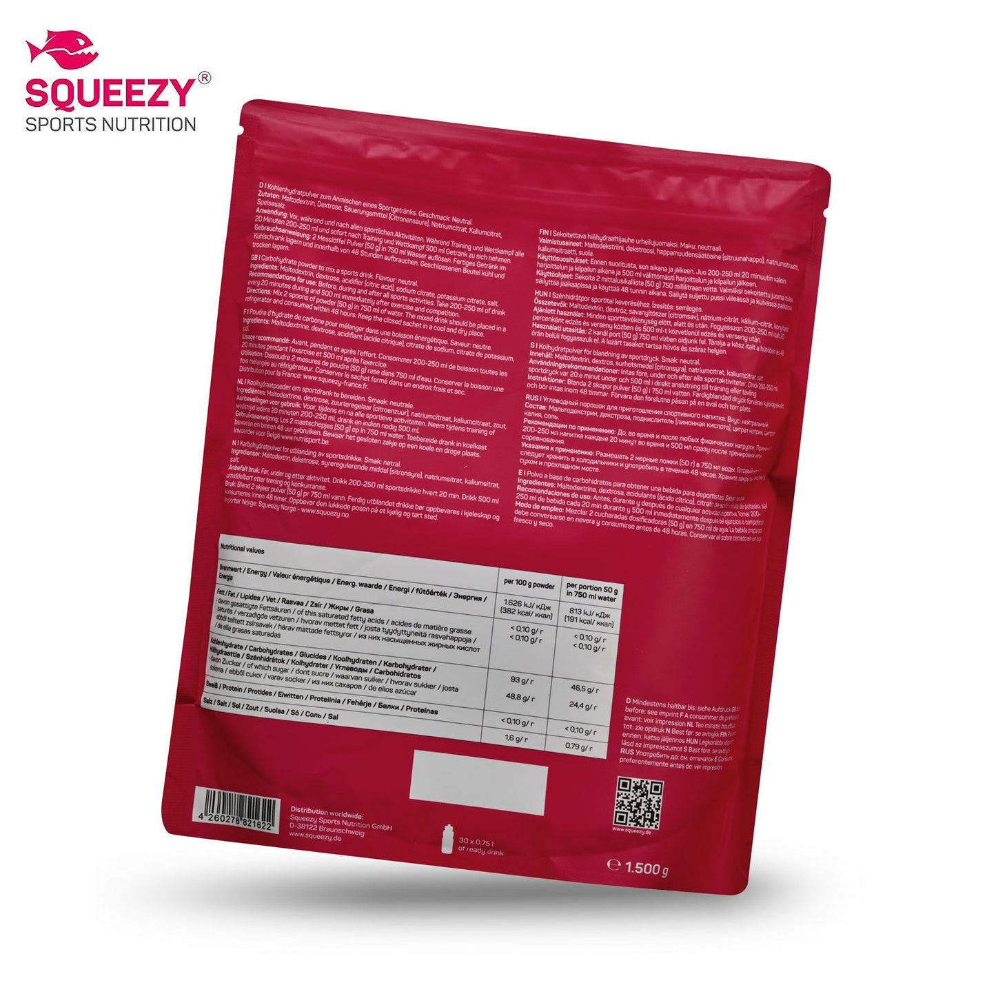 Squeezy Energy Drink 1500G