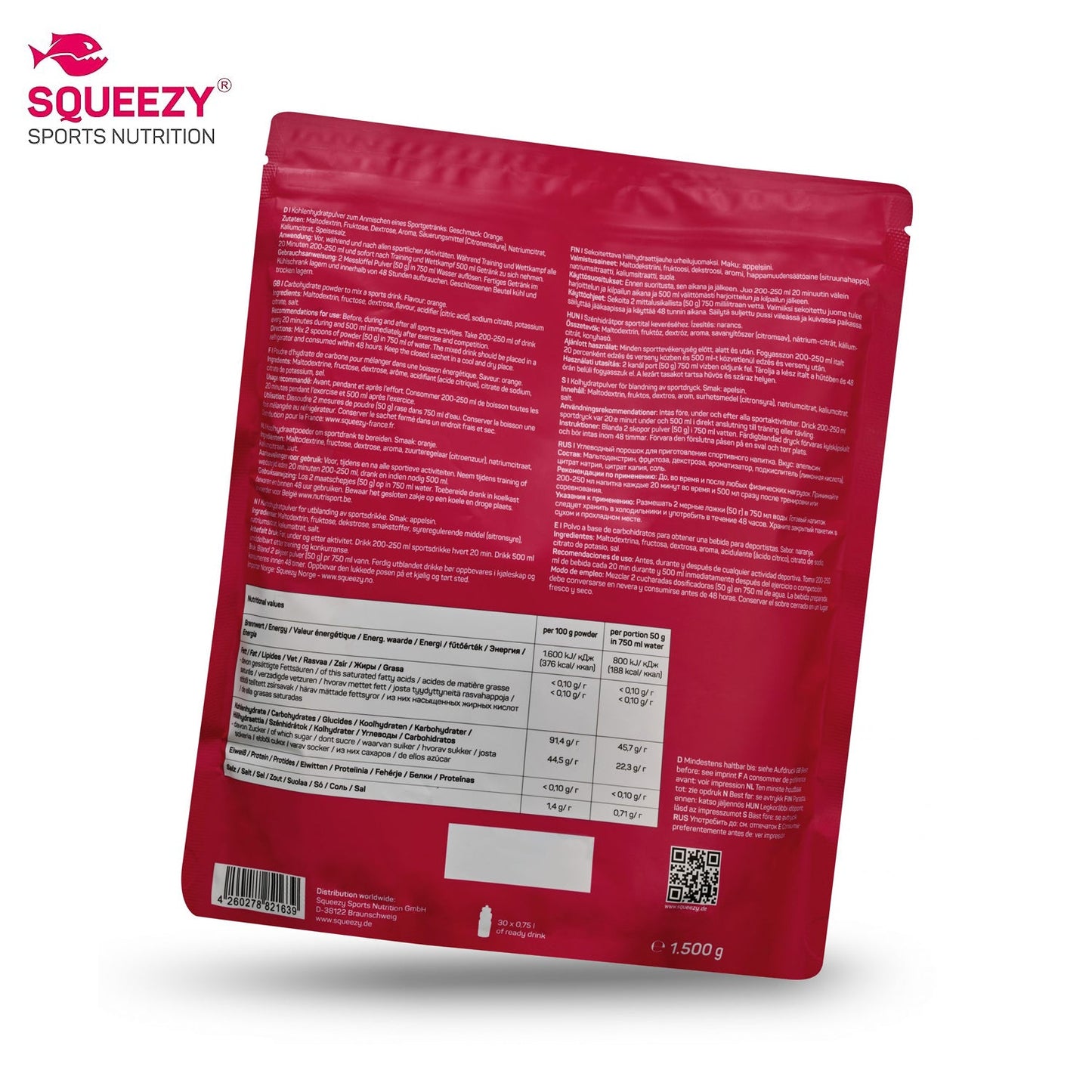 Squeezy Energy Drink 1500G