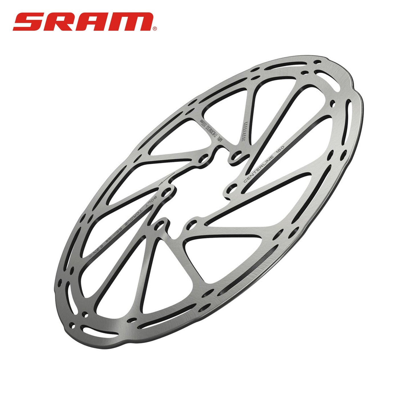 SRAM CenterLine Rotor, 6-Bolt Rounded