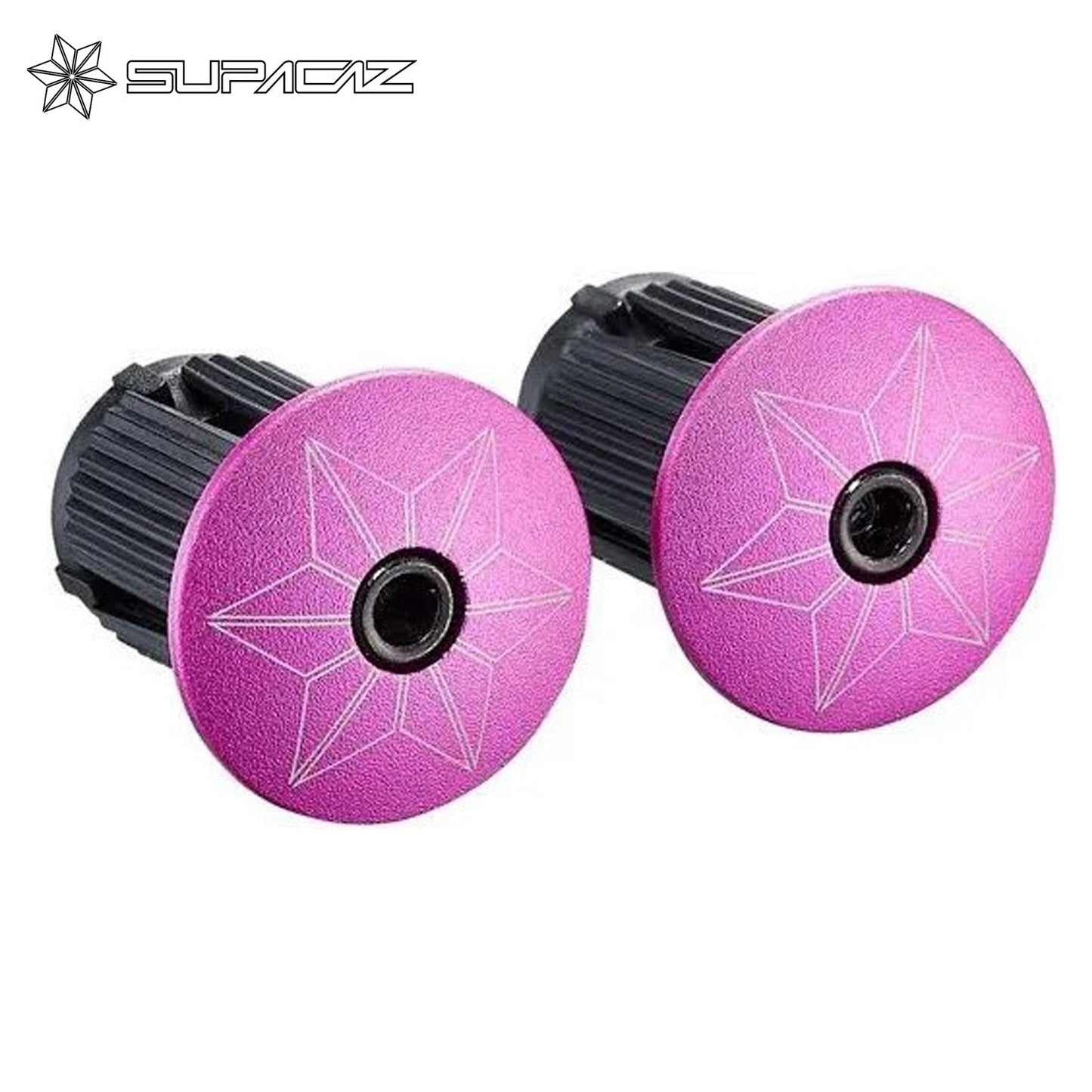 Supacaz Super Sticky Kush Splat Bar Tape - Neon Pink