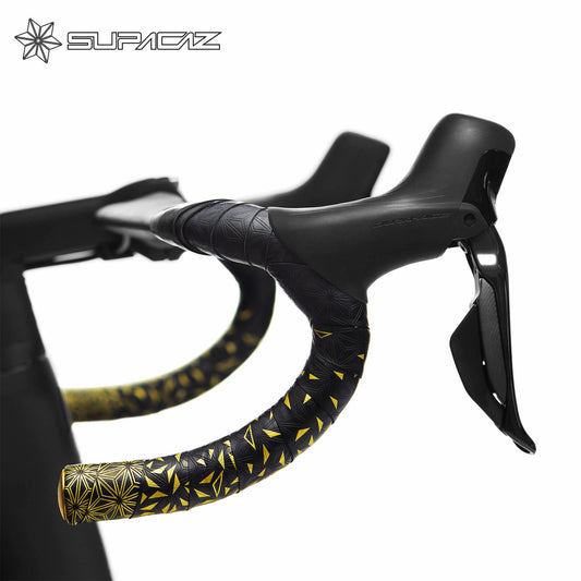 Supacaz Super Sticky Kush Star Fade Bar Tape - Gold