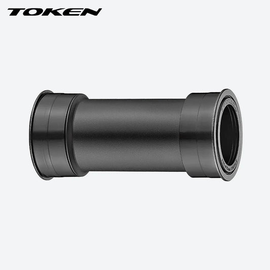 Token BB4129SR Press Fit Bottom Bracket - Black