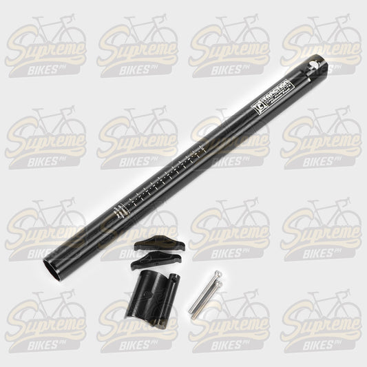 Traction AL6061-T6 CNC Bike Seatpost - Black