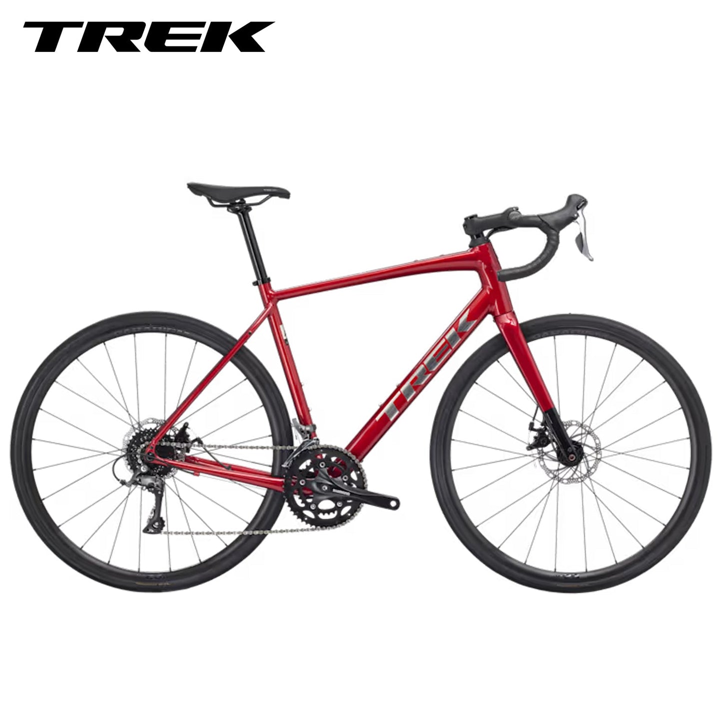 TREK Domane AL 2 Gen 4 Performance Road Bike - Fury Red
