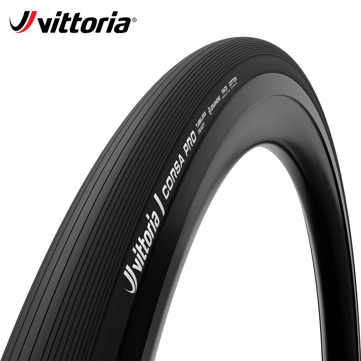 Vittoria Corsa Pro Tubeless TLR Bike Tire - Black