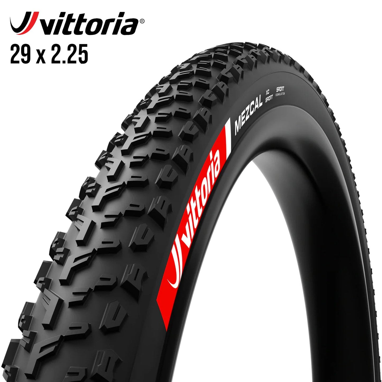 Vittoria Mezcal XC Sport MTB 29er Tubeless-Ready Tire - Black