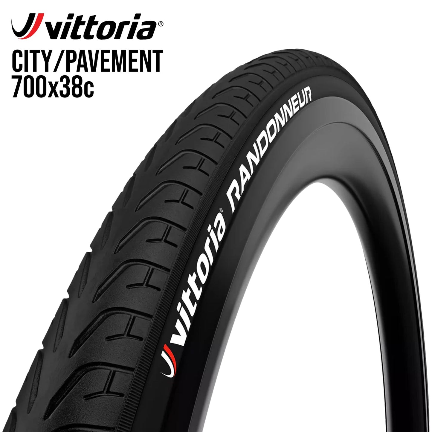 Vittoria Randonneur City Urban Bike Tire 700c - Black