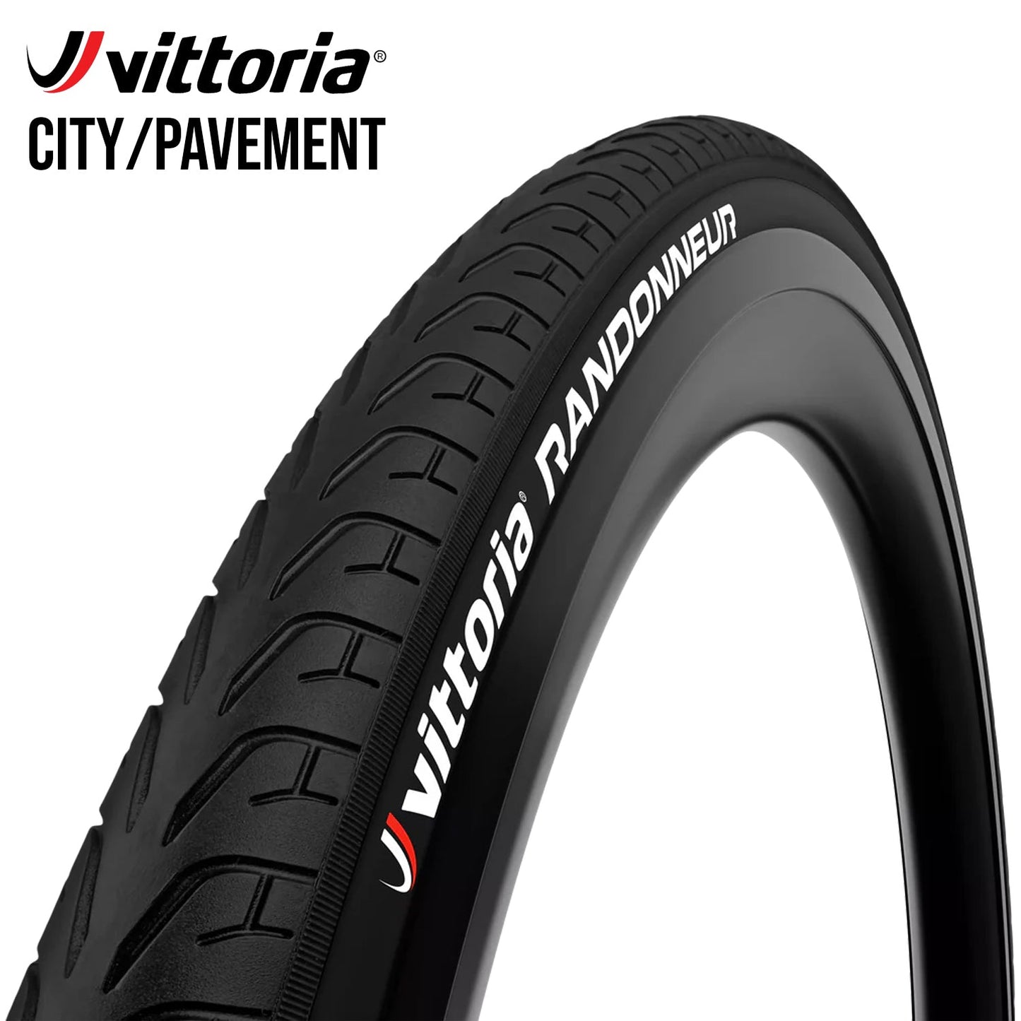 Vittoria Randonneur City Urban Bike Tire 700c - Black