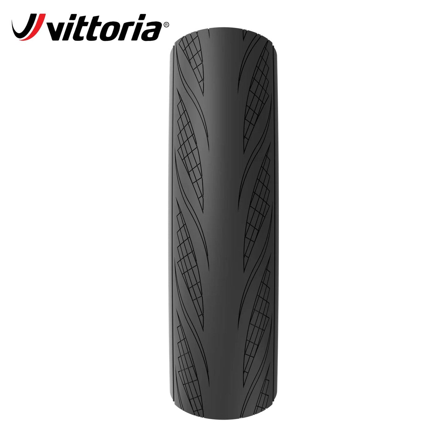 Vittoria Rubino TLR Tubeless-Ready Road Bike Tire Graphene - Black