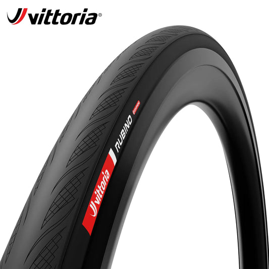 Vittoria Rubino TLR Tubeless-Ready Road Bike Tire Graphene - Black