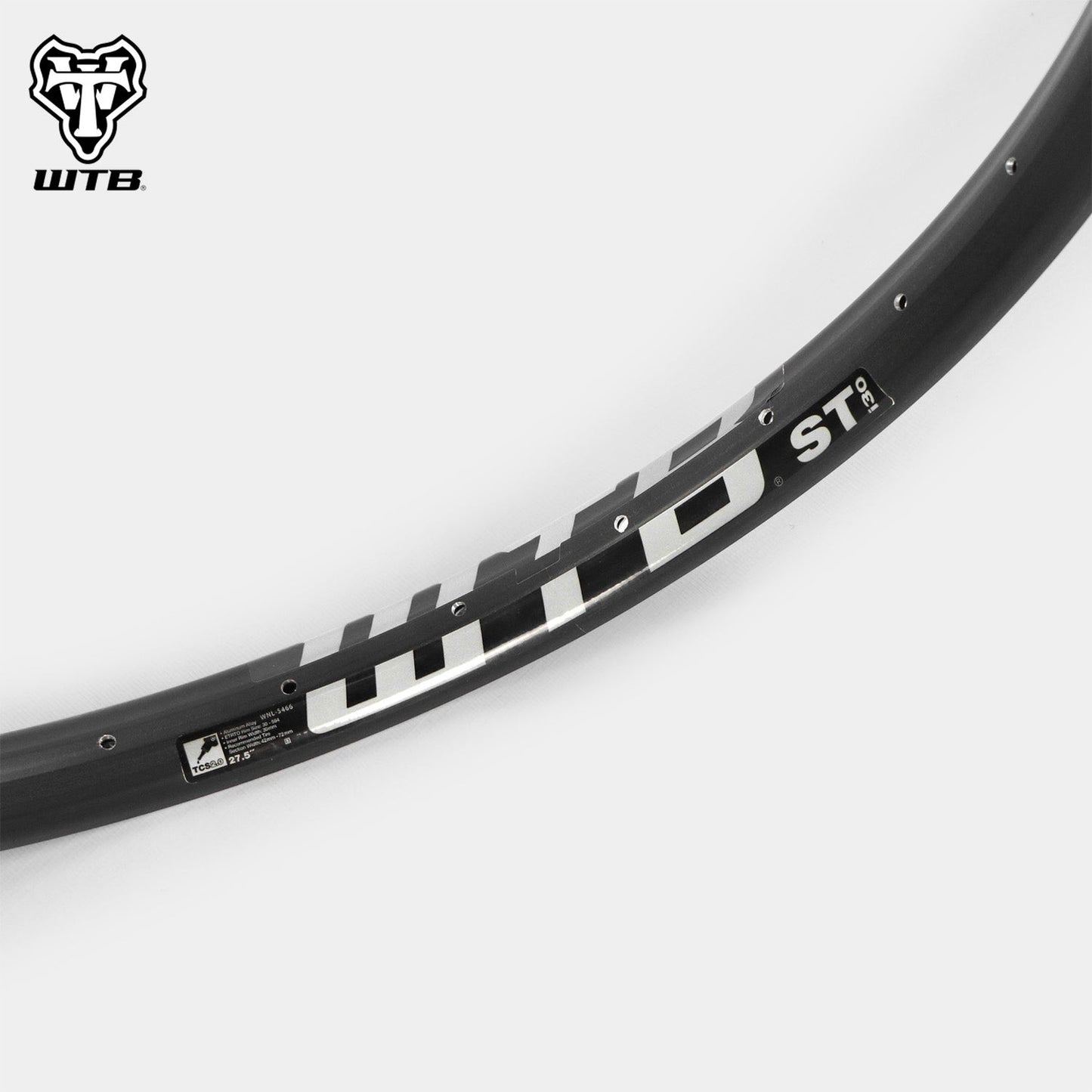 WTB ST i30 TCS 2.0 Tubeless Ready MTB Rims - Black