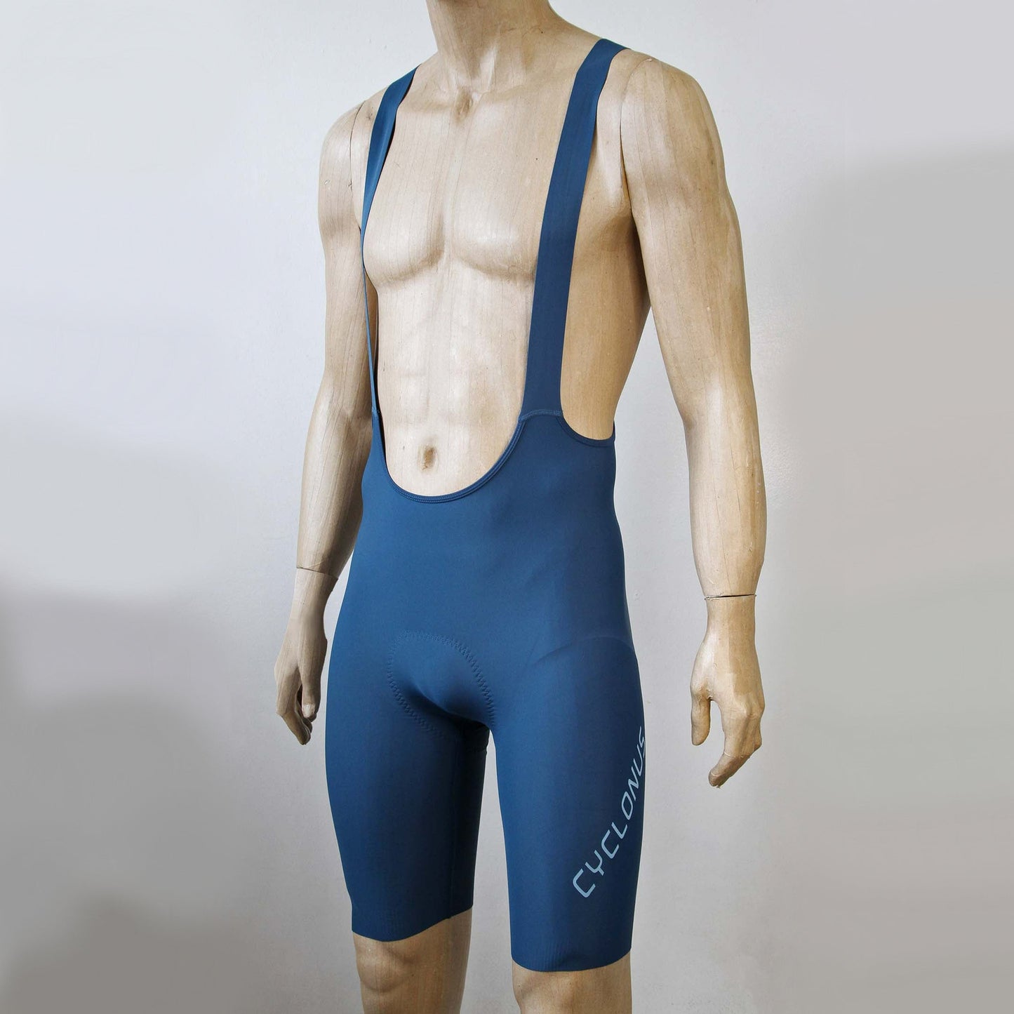 Cyclonus Chicane Seamless Cycling Bib Shorts - Navy Blue