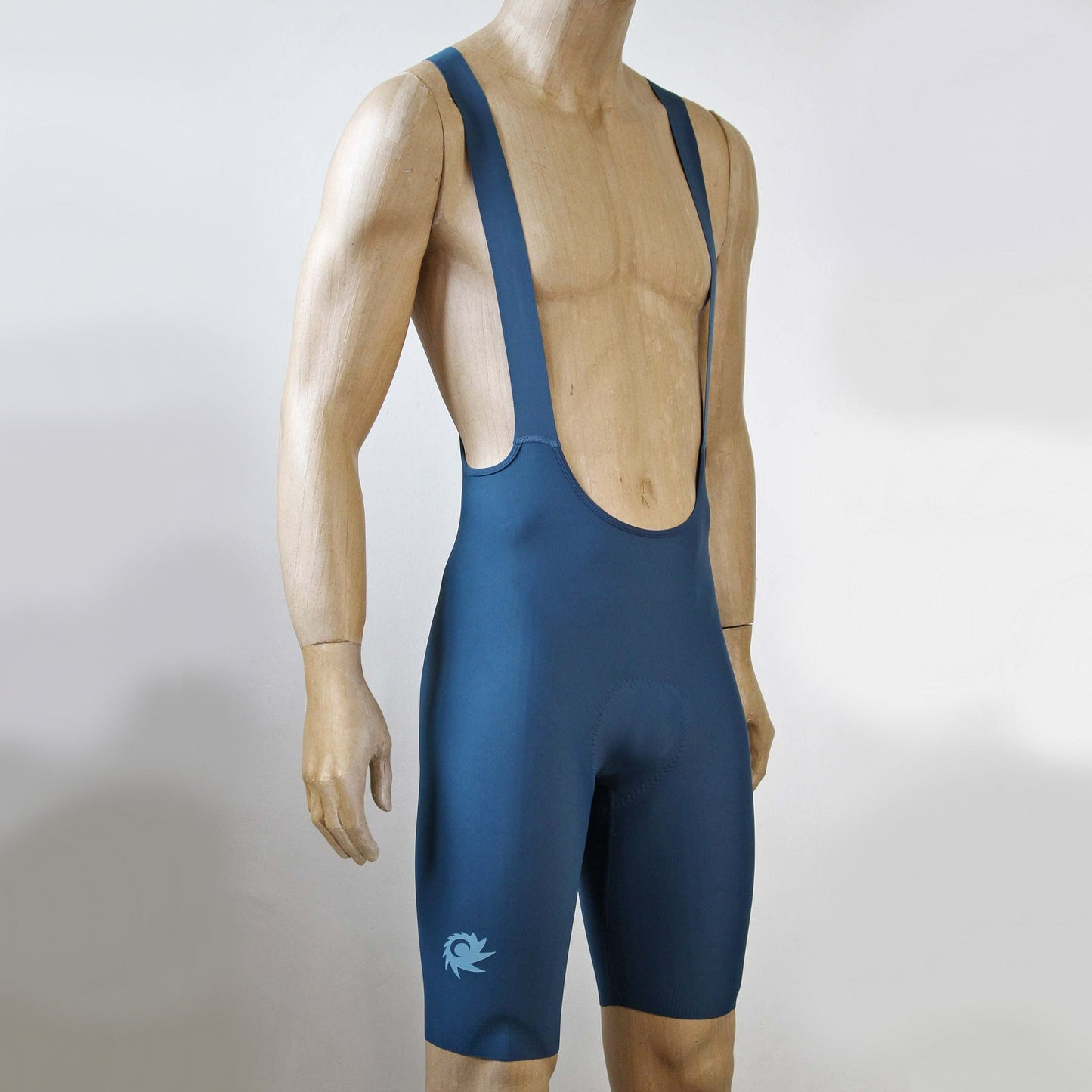 Cyclonus Chicane Seamless Cycling Bib Shorts - Navy Blue