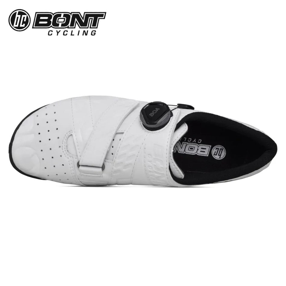 Bont RIOT+ Carbon Composite / BOA Cycling Shoes - White