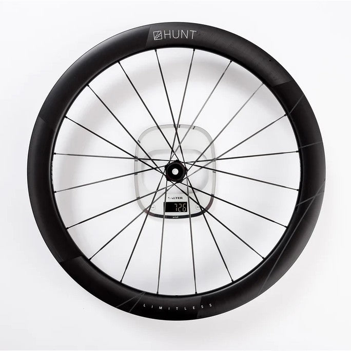 HUNT Sub50 Limitless UD Carbon Spoke Wheelset TA 1380 grams