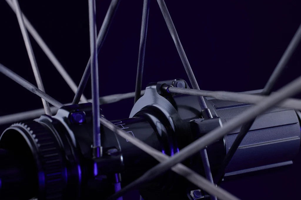 HUNT Sub50 Limitless UD Carbon Spoke Wheelset TA 1380 grams