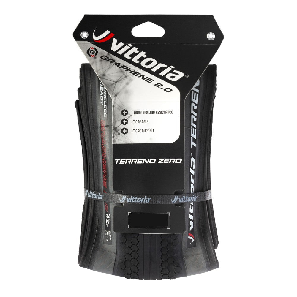 Vittoria Terreno Zero Gravel Tire 700c - Anthracite / Black