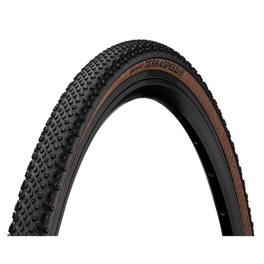 Continental Terra Speed Gravel Tire Tubeless Ready Black Chili - Tan Wall