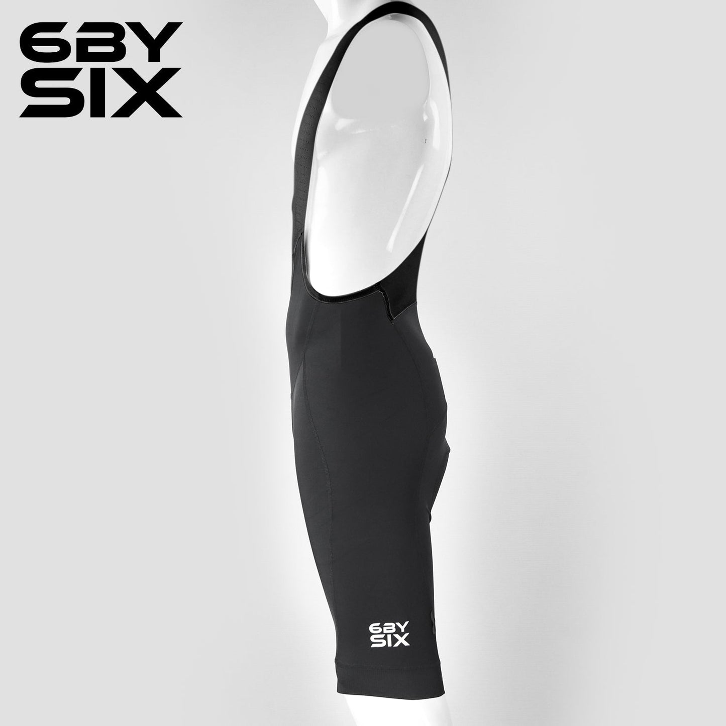 6bySix Adaptive Bib Shorts - Black