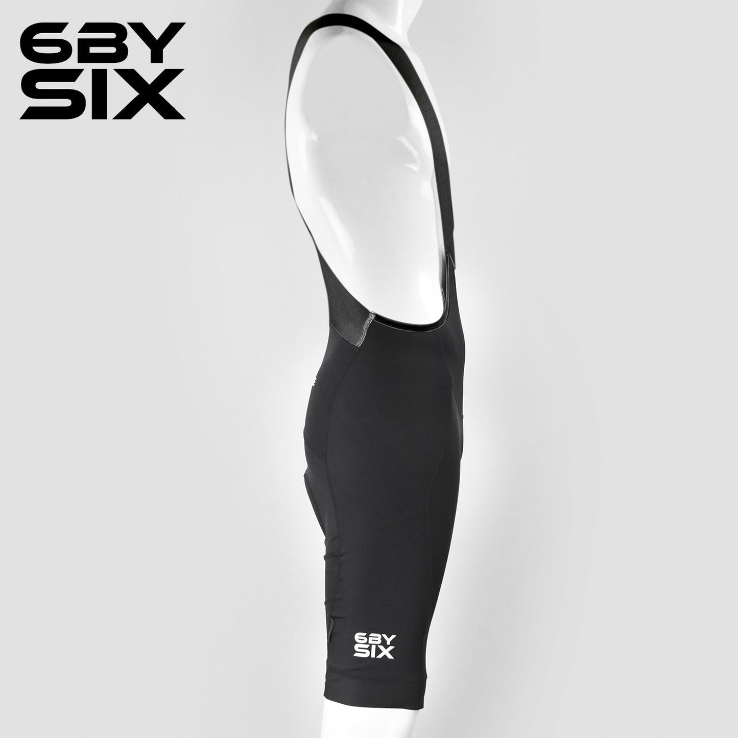 6bySix Adaptive Bib Shorts - Black