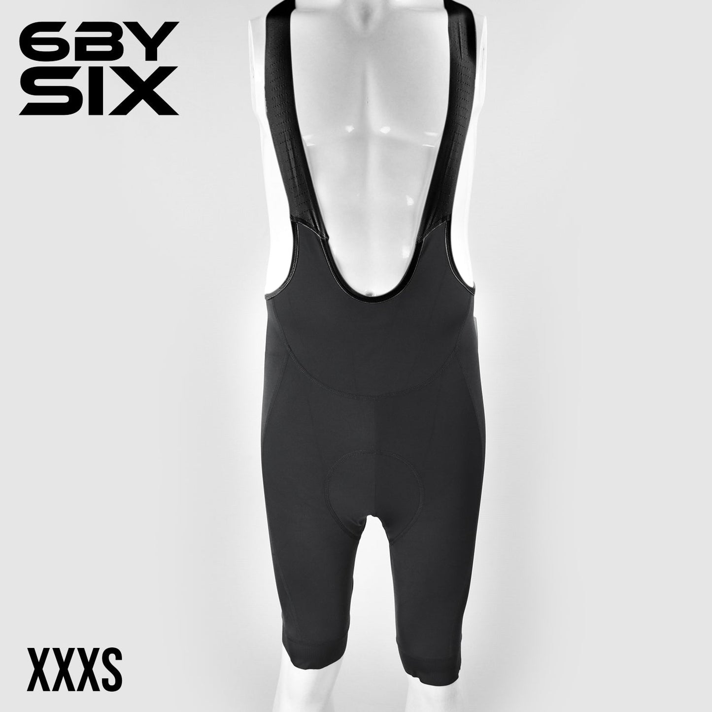 6bySix Adaptive Bib Shorts - Black