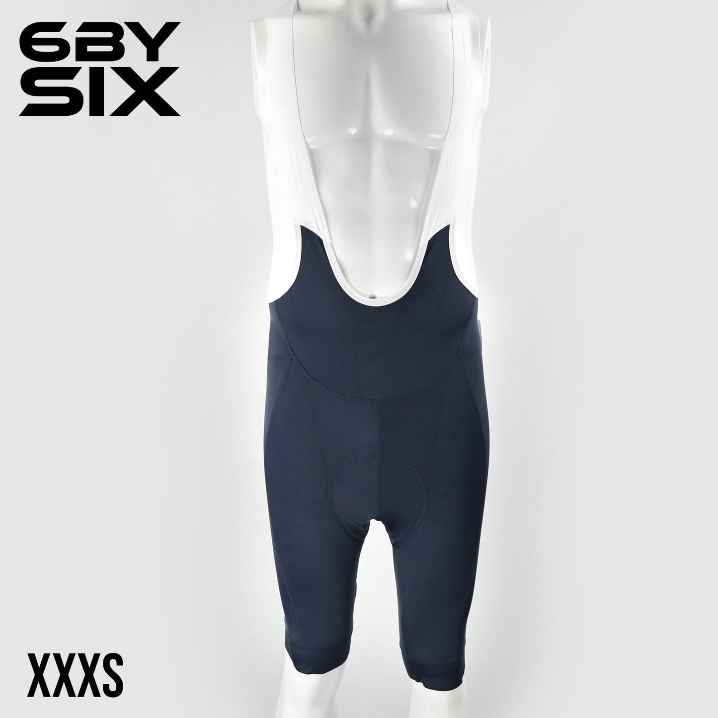 6bySix Adaptive Bib Shorts - Navy Blue