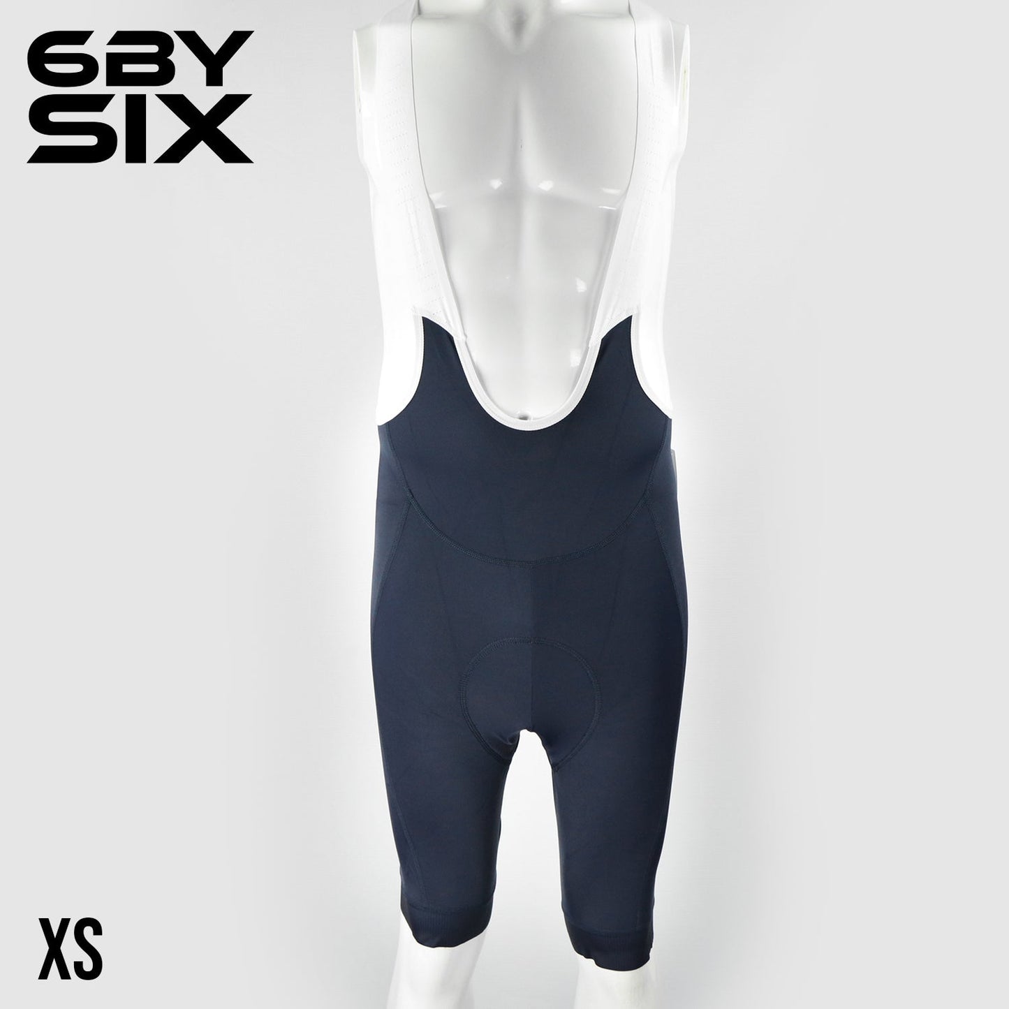 6bySix Adaptive Bib Shorts - Navy Blue