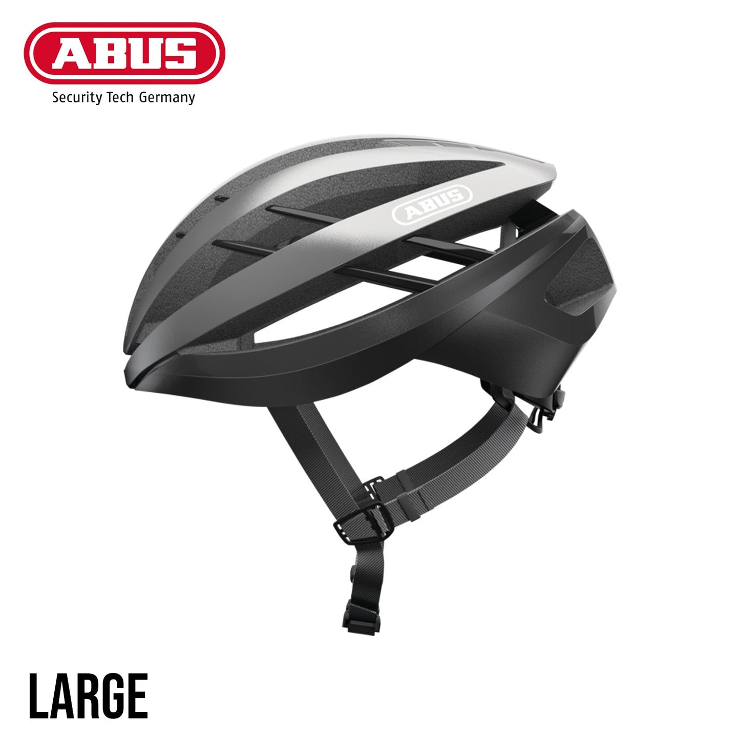 ABUS Road Helmet Aventor Bike Helmet - Dark Grey