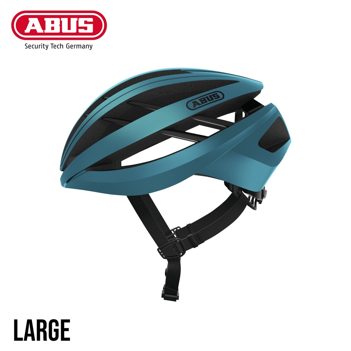 ABUS Road Helmet Aventor Bike Helmet - Steel Blue