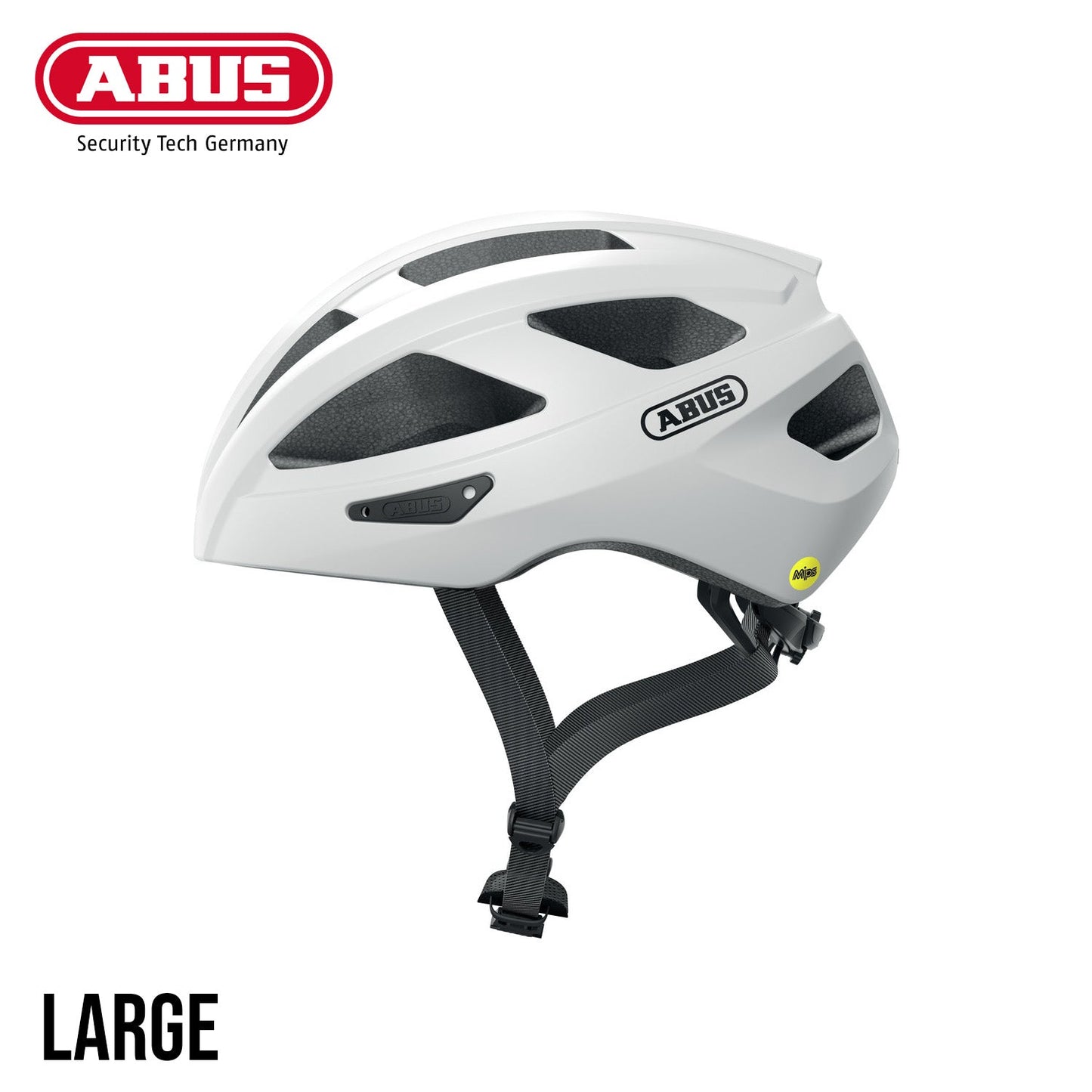 ABUS Helmet Macator MIPS Bike Helmet - Polar White