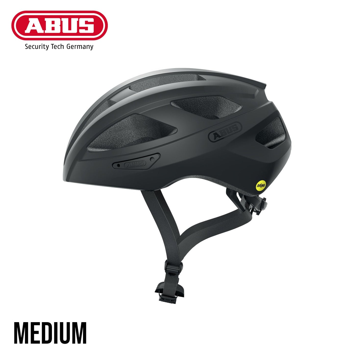 ABUS Helmet Macator MIPS Bike Helmet - Velvet Black