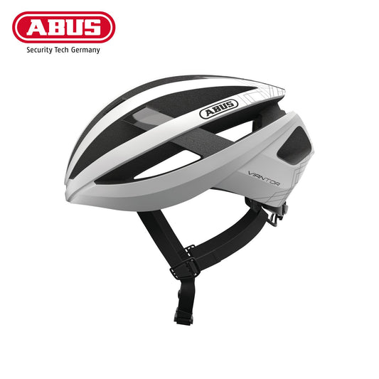 ABUS Road Helmet Viantor Bike Helmet - Polar White