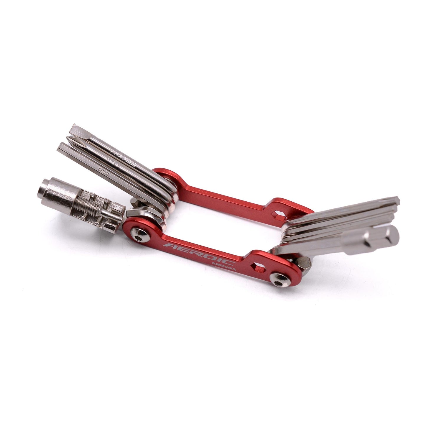 Aeroic K8050E 9-in-1 Multi-Tool with Chain Breaker - Red